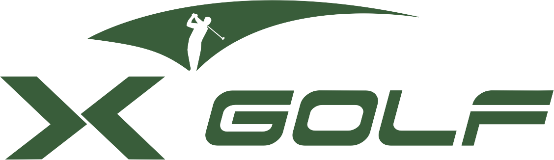 X Golf logo green